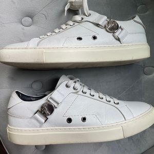 Versace Collection Men's Size 42 (EU) White Sneaker w/Medusa